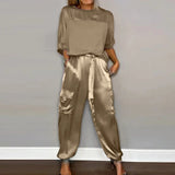 Ladies’ Satin Co-Ord Set