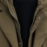 Men's Waterproof Removable-Hood Long Parka Jacket
