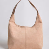 Suede Slouchy Hobo Shoulder Bag