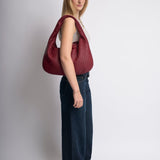 Woven Slouchy Hobo Shoulder Bag