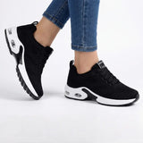 Orthopaedic Knit Sneakers With Cushioned Wide Toe Box