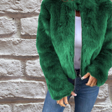 Women's Lightweight Zip Jacket with High Collar