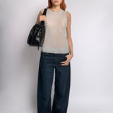 Fringe Detail Satchel Shoulder Bag