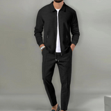Men's Classic Cardigan and Trouser Set