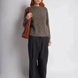 Glossy Slouchy Hobo Shoulder Bag