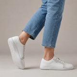 Unisex Wide Toe Box Comfort Sneakers, Foot-Shaped Fit