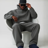 Men's Oversized Hooded Sweatshirt and Jogger Set