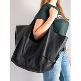 Oversized Slouchy Tote Shoulder Bag