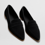 Women's Suede Loafers with Cushioned Insole