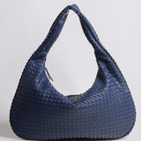Woven Slouchy Hobo Shoulder Bag