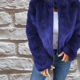 Women's Lightweight Zip Jacket with High Collar