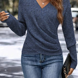 Women's Heritage Elegant Green Autumn Jumper
