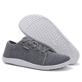 Unisex Wide Toe Box Comfort Sneakers, Foot-Shaped Fit