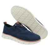 Men's Breathable Knit Walking Sneakers with Flexible Sole