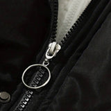 Women's Quilted Winter Jacket with Adjustable Hood