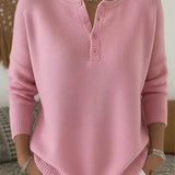 Women's Elegant Black Autumn Jumper