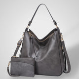 Women's Elegant Black Leather Bag