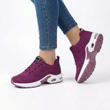 Orthopaedic Knit Sneakers With Cushioned Wide Toe Box