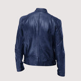 Men's Genuine Leather Jacket with Soft Lining