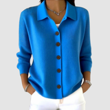 Women's Green Autumn Cardigan