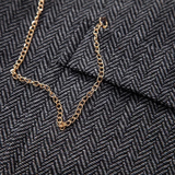 Men's Classic Tweed Waistcoat for Layering