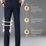 Men's Stretch Trousers with Four Pockets