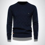 Men's Classic Knit Crew Neck Slim Fit Sweater