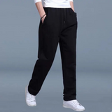 Men's Slim-Fit Stretch Trousers for Business or Casual