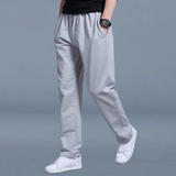 Men's Slim-Fit Stretch Trousers for Business or Casual
