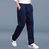 Men's Slim-Fit Stretch Trousers for Business or Casual