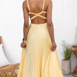 Ladies’ V-Neck Midi Dress