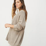 Women's Oversized Button Knit Cardigan