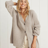 Women's Oversized Button Knit Cardigan