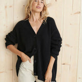 Women's Oversized Button Knit Cardigan