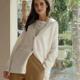 Women's Oversized Button Knit Cardigan