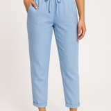 Ladies’ Relaxed Fit Tapered Trousers