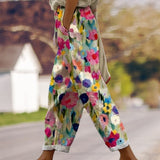 Women's Floral Print Harem Pants