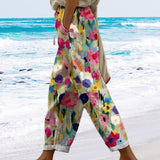 Women's Floral Print Harem Pants