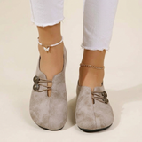 Women's Slip-On Leather Clogs