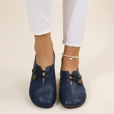 Women's Slip-On Leather Clogs