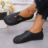 Women's Slip-On Leather Clogs