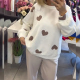 Ladies’ Heart Detail Winter Jumper