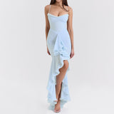 Ladies’ Irregular Hem Maxi Dress