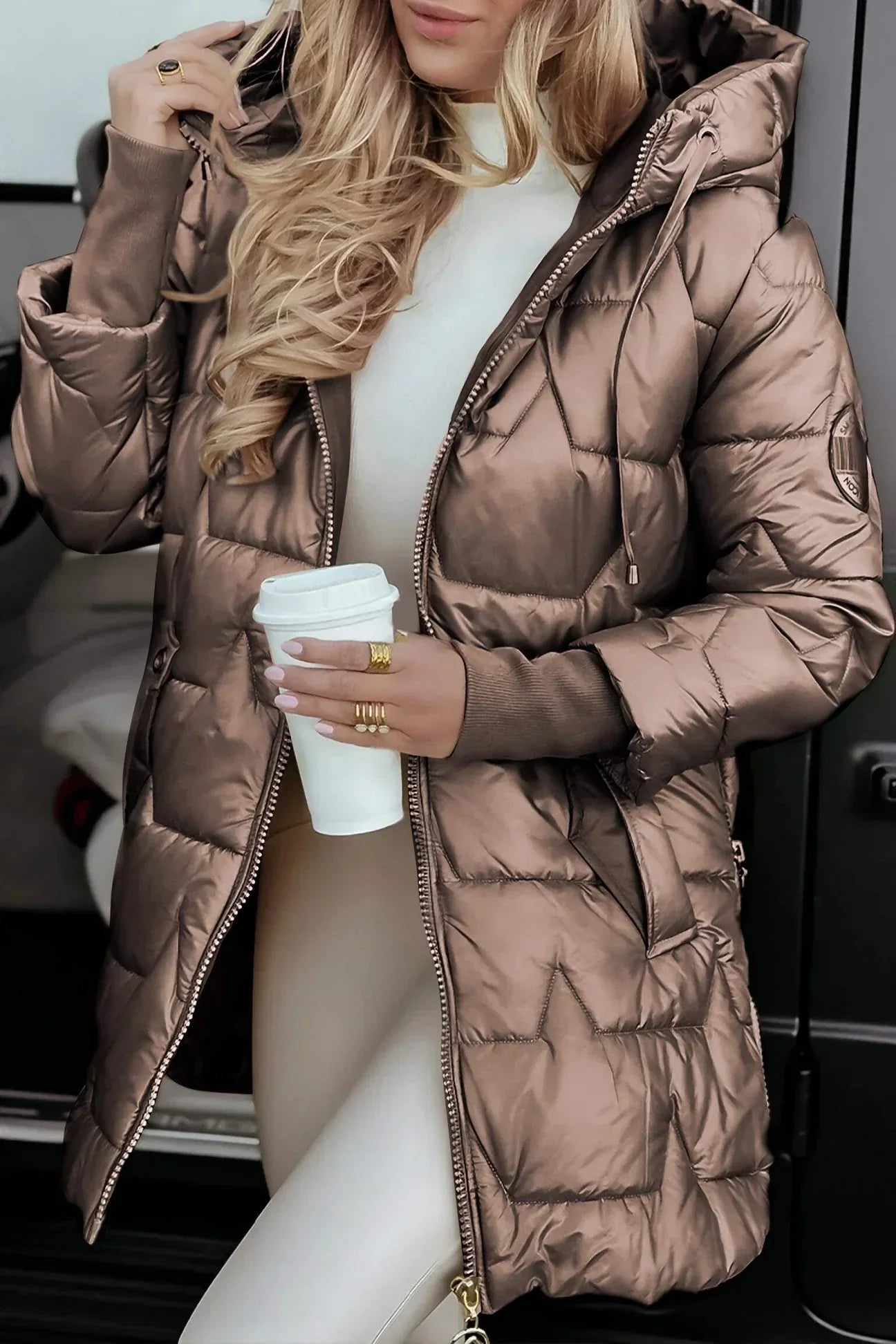 Women’s Hooded Puffer Winter Coat