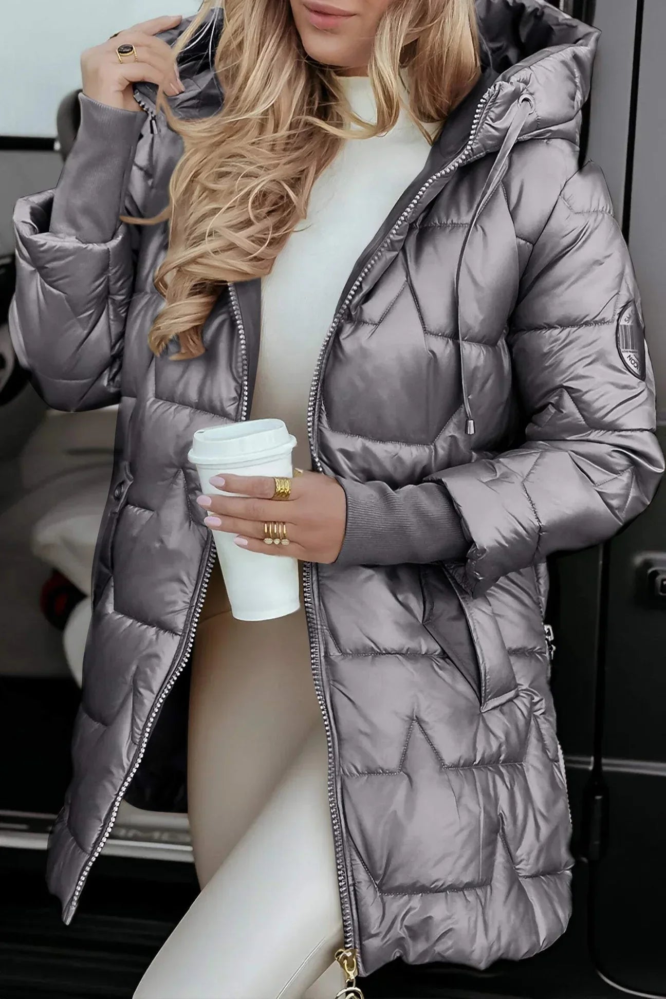 Women’s Hooded Puffer Winter Coat