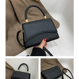 Structured Top Handle Crossbody Bag