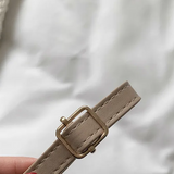 Structured Top Handle Crossbody Bag