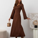 Women’s Ribbed Midi Dress
