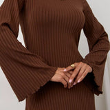 Women’s Ribbed Midi Dress