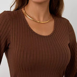 Women’s Ribbed Midi Dress